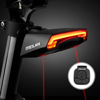 Remote laser safety light turn signal - Phosgene