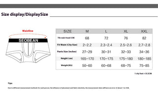 Fashion Geometry Pattern U Convex Boxers - Phosgene