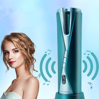 Wireless Mini Automatic Hair Iron Portable Music - Phosgene