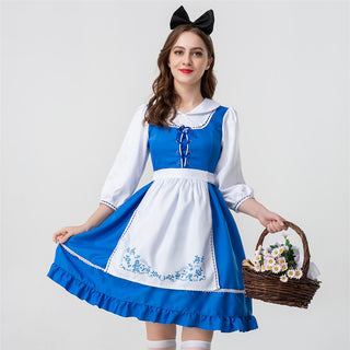 British European And American Farm Traditional Beer Maid Ware Halloween Cosplay Costume - Phosgene