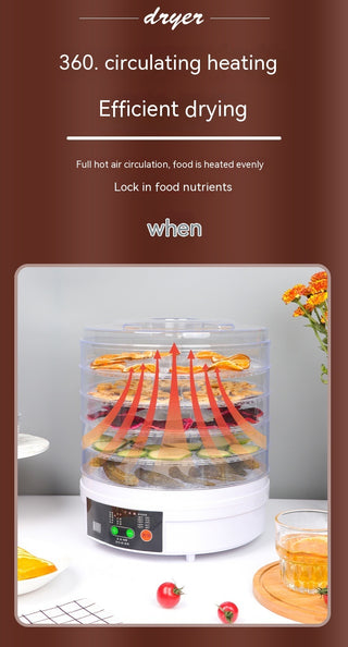 Household Fruit Dehydrator Food Small Foodstuff Dryer - Phosgene