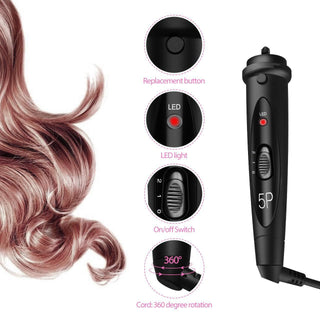 Multifunctional 5-in-1 Ceramic Hair Care Hair Curler - Phosgene