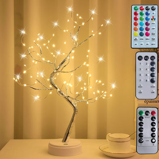 New Colored Light, Starry Sky LED, Copper Wire, Rice Tree Lamp - Phosgene