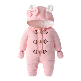 Baby Onesie Horn Buckle Hayi Baby Crawling Suit Clothes - Phosgene