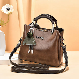 Simple Retro Small Handbag Women Phosgene