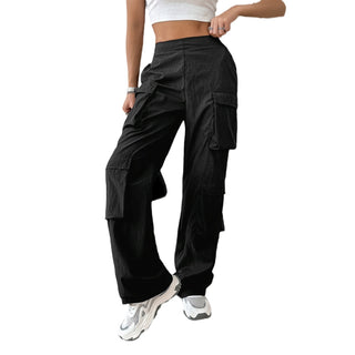 Women's Fashion Casual Solid Color Sweatpants Trousers - Phosgene