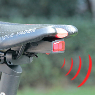 Mountain Bike Wireless Intelligent Alarm Horn Light - Phosgene