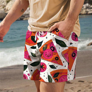 Fashion Hawaiian Beach Pants European And American Pants Men Phosgene