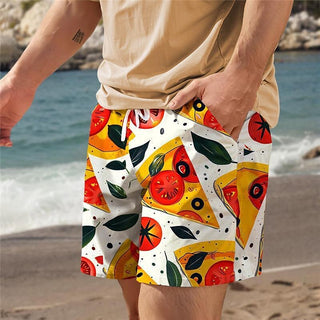 Fashion Hawaiian Beach Pants European And American Pants Men Phosgene