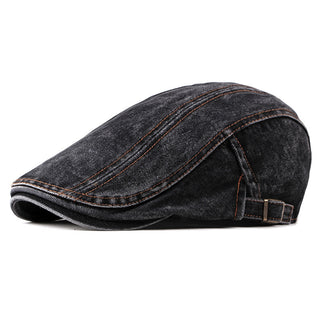 Fashion Wash Denim Beret Men - Phosgene