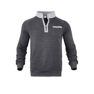 Men's Warm Keeping Sports Casual Brushed Hoody - Phosgene