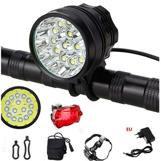 Waterproof Outdoor Night Riding Mountain Front Lamp And Tail Lamp - Phosgene