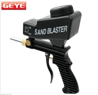 Portable gravity sandblasting gun pneumatic sandblasting set small rust sandblasting device sand blasting machine - Phosgene