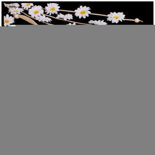 Headdress garland sun flower hair band flower daisy headband bohemian hair ring hair accessories - Phosgene