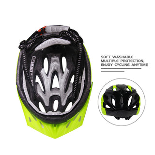 Integrated bicycle riding equipment riding helmet - Phosgene