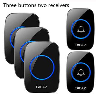 Wireless doorbell home new  long-distance remote control old pager Intelligent exchange doorbell Phosgene