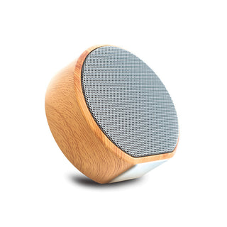 Mini Wood Bluetooth Speaker Portable Outdoor Wireless Support AUX TF - Phosgene