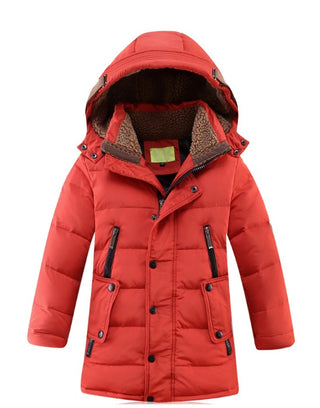 -30 Degree Children's Winter Jackets Duck Down Padded Children Clothing Big Boys Warm Winter Down Coat Thickening Outerwear - Phosgene