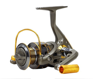 10-axis metal head reel fishing reel metal handle fishing tackle Phosgene