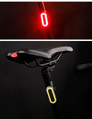 Cycle Tail Light Bike Rear Lamp USB Charge - Phosgene