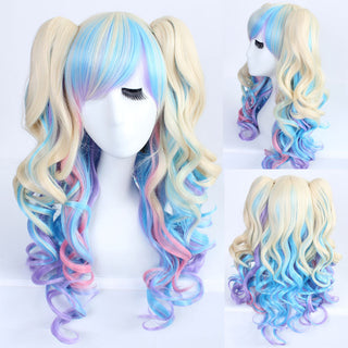 Double tiger clip style lolita wig - Phosgene