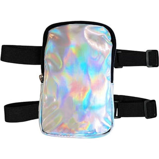 New Holographic Thigh Bag Leg Thinning Band Outdoor Adjustable - Phosgene