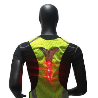 Fluorescent vest LED light reflective vest Phosgene