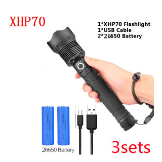 USB Charging Zoom P50 Flashlight - Phosgene