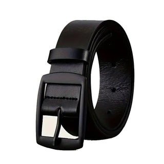 All-matching Pin Buckle Microfiber Eyelet Men And Women Belt - Phosgene