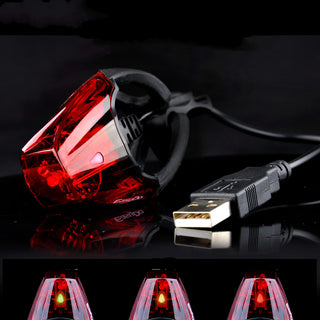 Bicycle Tail Light Safety Tail Light Night Riding Light - Phosgene