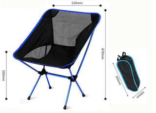 Ergonomic Folding Camping Chair - Phosgene