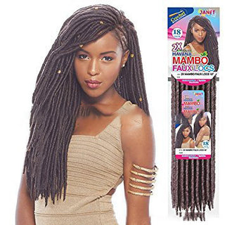 African black solid braided chemical fiber wig - Phosgene