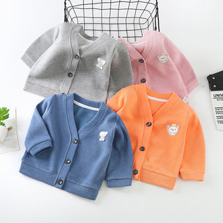 Baby Knitwear Cardigan Jacket Infant Clothing Girls - Phosgene