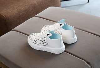 Girls' Leather Shoes Children's Diamond Princess Shoes - Phosgene