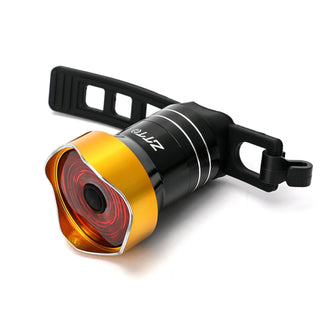 Usb Rechargeable Bicycle Tail Light Sensor Light - Phosgene