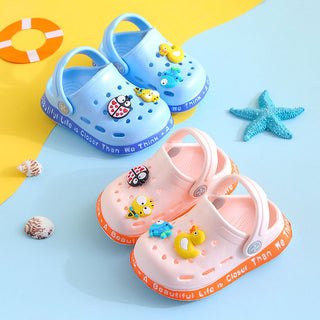 Kids Slippers for Boys Girls Cartoon Shoes Summer Toddler - Phosgene