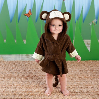 Cartoon Cute Animal Modeling Baby Bath Towels Baby Bathrobes Cotton Children's Bathrobes Baby Hooded - Phosgene