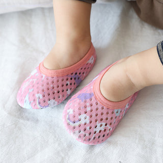 New Baby Girls First Step Shoes Baby Spring Summer Mesh Baby Shoes - Phosgene