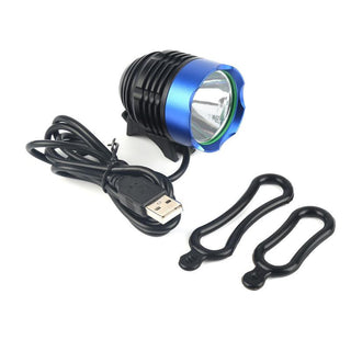 USB External Connector Light Mountain Bike Light l2 Strong Light Head - Phosgene