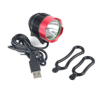 USB External Connector Light Mountain Bike Light l2 Strong Light Head - Phosgene