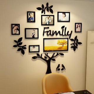 Photo frame tree 3d wall sticker - Phosgene