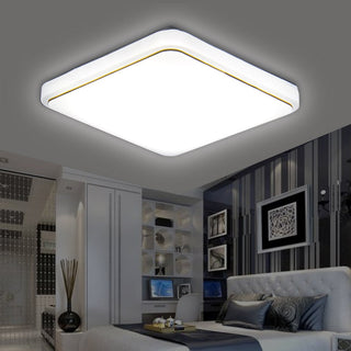 Simple Square Lighting Ceiling Lamp, Living Room Bedroom Lighting Ceiling Lamp - Phosgene