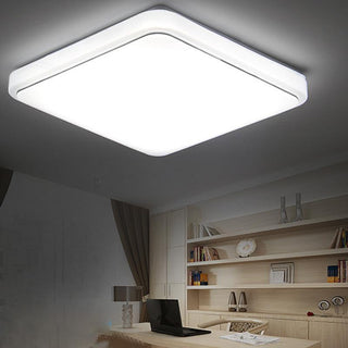 Simple Square Lighting Ceiling Lamp, Living Room Bedroom Lighting Ceiling Lamp - Phosgene