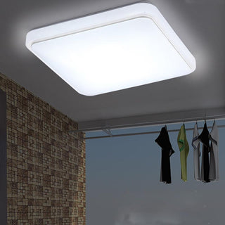 Simple Square Lighting Ceiling Lamp, Living Room Bedroom Lighting Ceiling Lamp - Phosgene