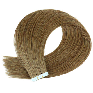 Double-sided Adhesive Hair Extension Piece PU Hair Wig - Phosgene