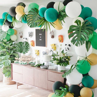 Animal Balloon Theme Party Scene Decoration Green Forest Series Balloons - Phosgene