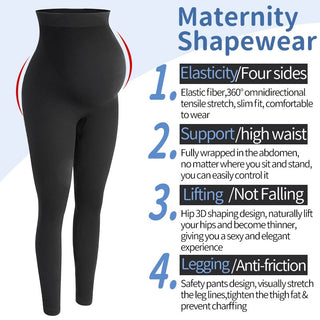 Maternity Leggings High Waist Pants Women Pregnancy Clothes - Phosgene