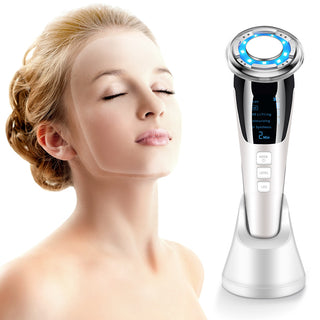 Cold And Hot Color Photoelectron Lead-In Instrument, Facial Massage And Beauty Instrument - Phosgene