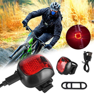 Bicycle Tail Llight USB Rechargeable Tail Light - Phosgene