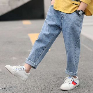 Children's Wear Boys Denim Pants Trend New Spring Fashion - Phosgene